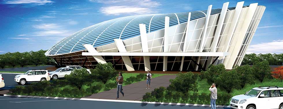 CONSTRUCTION OF SPORTS HALL — photo 2