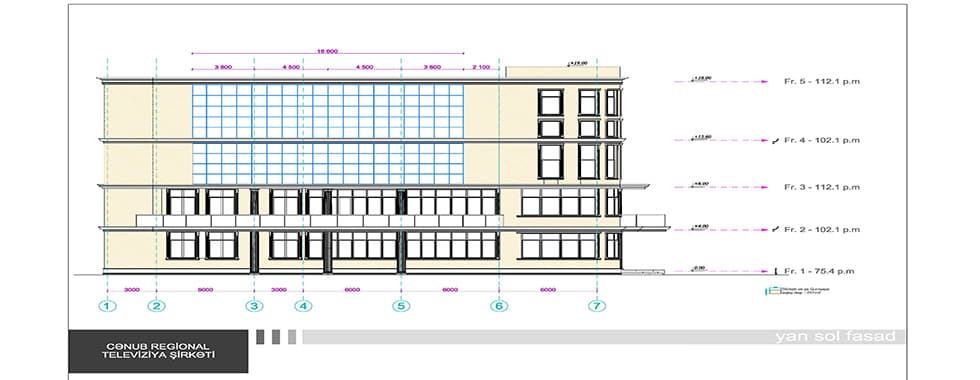 FIT-OUT & FACADE WORKS OF CENUB TV BUILDING IN LANKARAN DISTRICT — photo 3