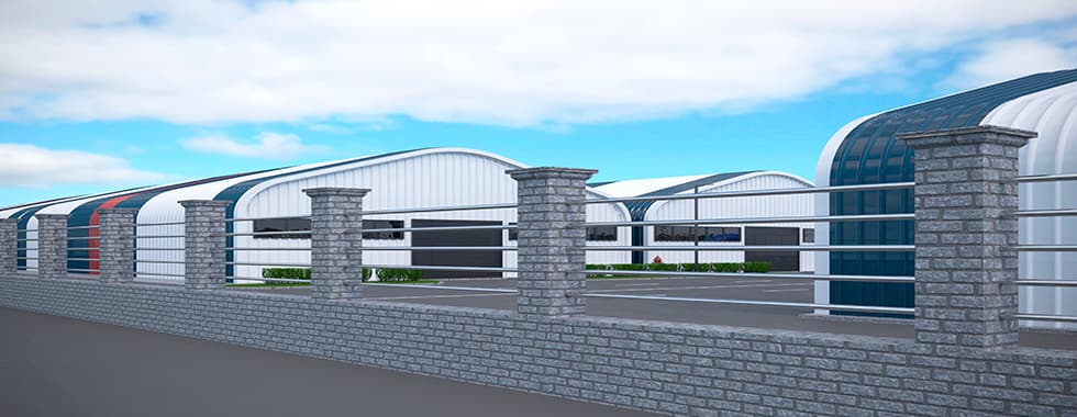 CONSTRUCTION OF K-SPAN TYPE WAREHOUSES IN BALAKHANI INDUSTRY PARK — photo 3