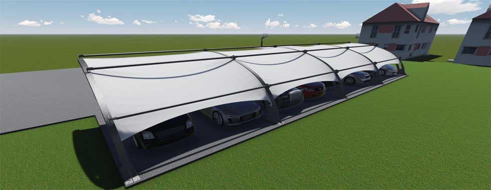 CONSTRUCTION OF CANOPY OVER CARPARK — photo 4