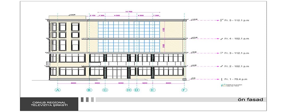 FIT-OUT & FACADE WORKS OF CENUB TV BUILDING IN LANKARAN DISTRICT — photo 2