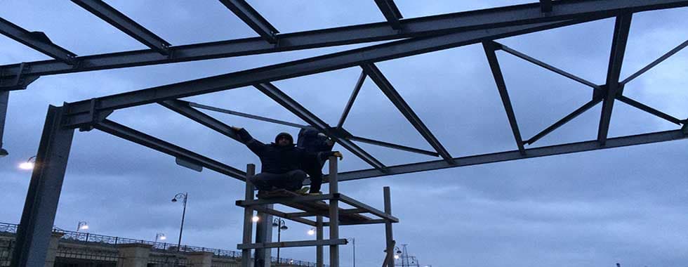 CONSTRUCTION OF PARENTS’ WAITING ROOM — photo 8