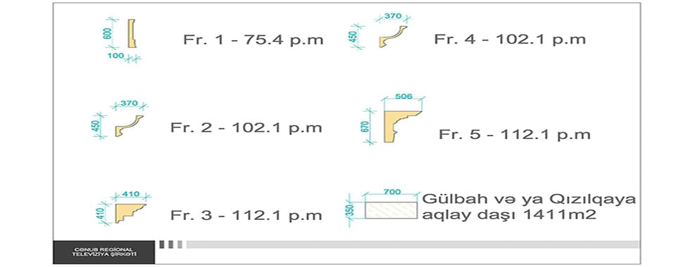 FIT-OUT & FACADE WORKS OF CENUB TV BUILDING IN LANKARAN DISTRICT — photo 6